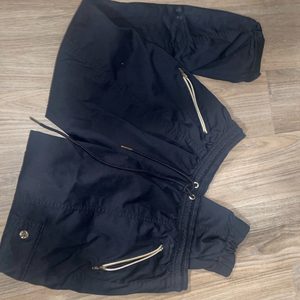 Black scrub pants